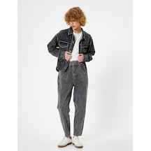 Koton Kadın Jean Pantolon Siyah 5wal40031md 25ky59000083 Y5901 Siyah