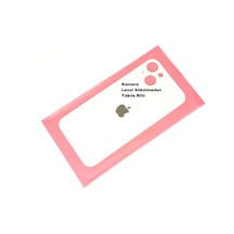 Apple Uyumlu iPhone 13 Arka Kapak Cam Beyaz
