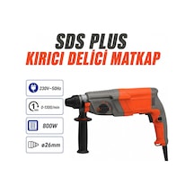 800w Sds Plus Kırıcı Delici Matkap 26 Mm Hilti Tipi Darbeli Beton Delme Ve Kırma Makinesi 1300 Devir