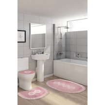 Queen Oval Nakişli 3 Lü Set pudra