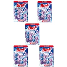 Bref 5'li Power Aktif Lavanta Klozet Bloğu 2 x 50 G