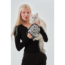 Kedi Köpek Tüy Toplayıcı Eldiven - Kıyafet, Koltuk, Halı İçin Yıkanabilir Temizleme Eldiveni