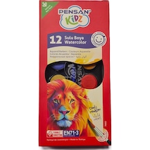 Pensan Kidz 12 Li Suluboya Pe7003sb12 Çok Renkli