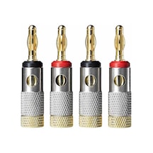 Audio Technica At6303a Banana Plug Güçlü Kablolar İçin Stabil V