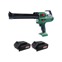 Klpro KLST18E-20 Şarjlı Silikon Tabancası 18V 2.0Ah. Çift Akülü