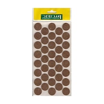 24 Mm Çapında Yapışkanlı Keçe Zemin Koruyucusu, 38 Adet 6395751