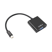Tenfowee Mini Dp'den Vga'ye Yüksek Çözünürlüklü Video Dönüştürücü Adaptör - Projeksiyon Ve Monitör Bağlantısı İçin