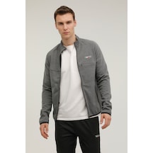 Lumberjack M-NUMA TRACK TOP 2PR Antrasit Erkek Eşofman Üstü Gri