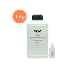 VRM Rtv-2 Kalıp Silikonu 1. Sınıf Pembe (10 Shore) 1 KG