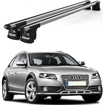 Trio-ı Audi A6 Allroad 2016-2011 Uyumlu Kilitli Ara Atkı 120cm Port Bagaj Tavan Barı