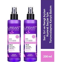 Urban Care Turunculaşma Karşıtı Vegan Mor Sıvı Saç Kremi 2 x 200 ML