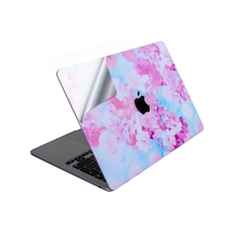 Apple Uyumlu MacBook Air 13.6 Kılıf M5 M4 M3 M2 Yapıştırma Kaplama Koruyucu A2681 A3113 A3240 A3449 Açık Pembe