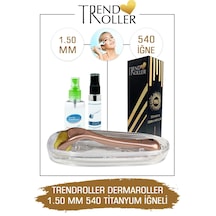 Trendroller Dermaroller 1.50mm Titanyum 540 Iğne Orijinal Derma R