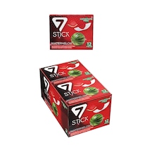 7stıck Sekersız 12lı Karpuz Aromalı Sakız 33gr 12 Adet
