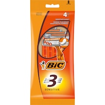 Bıc 3 Sensitive Tıraş Bıçağı 4'lü Poşet 3 Bıçak 7'li Avantaj Paketi Mıchu