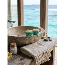 Kabak Lifli Sabun Okaliptuslu Firuze Taşlı Wellness Spa Peeling Sabunu