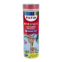 Fatih Kuru Boya 36 Renk Metal Tüp Çok Renkli