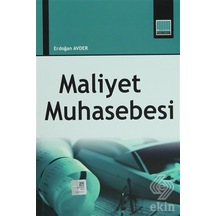 Maliyet Muhasebesi - Erdogan Avder - Murathan