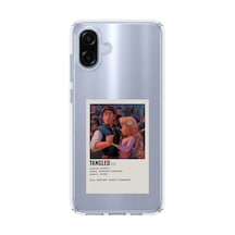 Samsung Galaxy A07 Uyumlu Rapunzel Tangled Tasarımlı Baskılı Silikon Kılıf Renkli