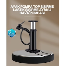 Buğz Extra Güçlü Ayak Pompası Otomobil Motosiklet Bisiklet Uyumlu