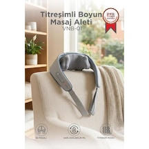Torima Vnb-01 Şarjlı Boyun Sırt Ve Bacak Masaj Cihazı Gri