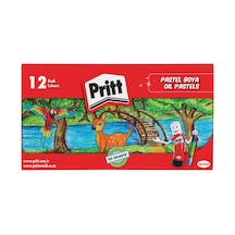 Pritt Karton Kutu Pastel Boya 12'li - 8 Adet Tarı