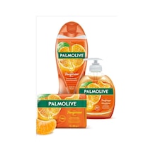 Palmolive Mandalina Kokulu Duş Jeli 500 Ml, 4x90 Gr Sabun, 500 Ml Sıvı Sabun