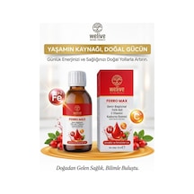 Ferro Max Demir Şurubu 150 Ml - Folik Asit, C Vitamini, Kuşburnu Ekstresi İçeren Takviye