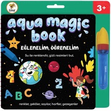 Aqua Magic Book Eğlenelim Öğrenelim Sihirli Boyama Kitabı
