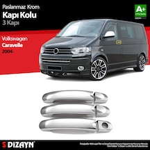 S-dizayn Vw T5 Caravelle Krom Kapı Kolu 3 Kapı 2004-2015