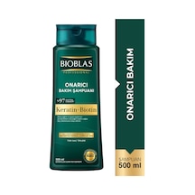 Keratin & Biotin Onarıcı Bakım Şampuanı 500 Ml - Tüm Saç Tipleri