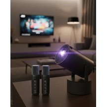 3ü1 Arada Projeksiyon Karaoke Ve Bluetooth Hoparlör