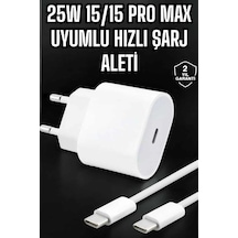 Güç - 148 - Adaptörü Ve Kablosu Şarj Aleti 15/15 Pro Max Uyumlu - Kmrsfres - Hızlı Şarj