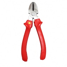 Mke Handtools Yalıtımlı Yan Keski Diagonal Cutting Pliers Kırmızı Saplı 160mm