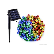 MİGHTY GÜNEŞ ENERJİLİ 100 LED 12 METRE RGB ÇOK RENKLİ YILBAŞI ÇAM