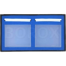 Borox Cam Spektrofotometre Küveti - Makro 17,5 Ml - 2 Adet Kutu