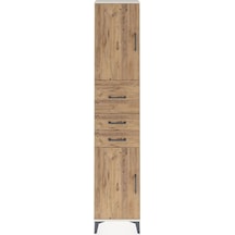 Arges Dolap 3 Raflı 3 Çekmeceli 2 Kapaklı 44x30x221 Aytaşı-çam Aytaşı