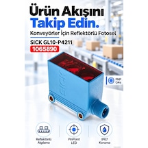 Sıck Gl10-p4211 Reflektörlü Fotosel 1065890