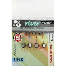 River Hunter Jighead 4 Lü Paket 1.5gr - Standart