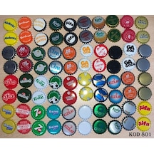 Koleksiyon Gazoz Kapağı 80 Adet Kod.801
