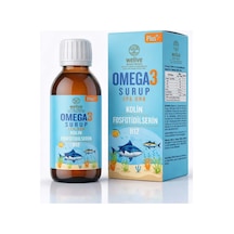 Omega 3 Epa Dha Kolin Fosfatidilserin B12 İçeren Şurup 150 Ml
