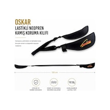 Oskar Lastikli Neopren Spin-lrf Kamış Koruma Kılıfı