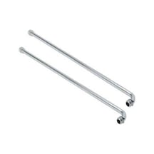 Dirsekli Krom Kaplama Boru 60 Cm 16 *1/2 ’’ 1 Adet