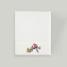 Linens Tropicano Pamuk 50x85 Cm Yüz Havlusu Beyaz 450 G/m²