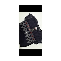 Sweetbeauty Dantelli Mini Elbise Lacivert Lacivert