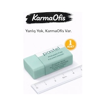 Pastel Mor Silgi Toz Bırakmaz, Phthalate Free 1 Adet Yeşil