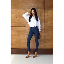 Lacarino 7277-34 Mıra Kadın Jean Pantolon Dark Blue