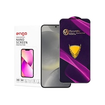 Samsung Galaxy S25 Plus / S24 Plus İle Uyumlu Ekran Koruyucu Antistatik 9h Temperli Kırılmaz Cam, Toz Tutmayan Parmak İzi Önleyici, 5d Tam Kaplayan Esd Koruma, Hd Şeffaf