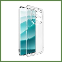 Bezos Redmi Note 14 Pro Plus Uyumlu Kılıf Lüx Şeffaf Silikon Hb006