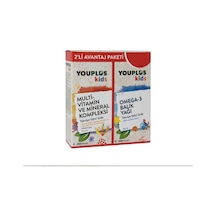 Youplus Kids Multivitamin 100 Ml Balık Yağı 100 Ml Set